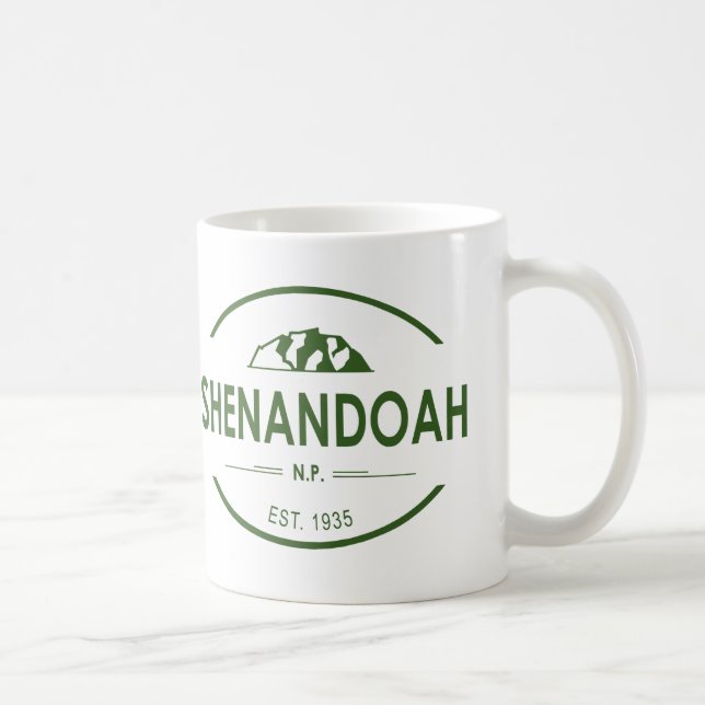 Nationalparken Shenandoah Kaffemugg (Höger)