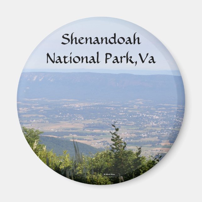 Nationalparken Shenandoah Magnet (Framsidan)