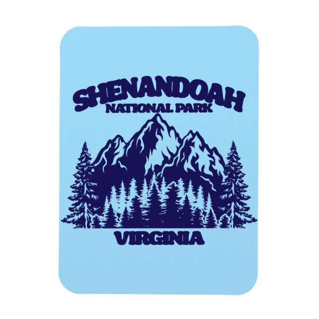 Nationalparken Shenandoah Magnet (Vertikal)