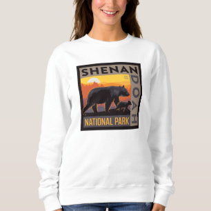 Nationalparken Shenandoah Mamma och Unge T Shirt
