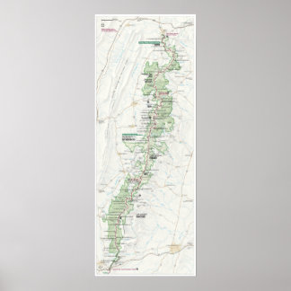 Nationalparken Shenandoah Poster