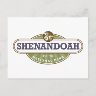 Nationalparken Shenandoah Vykort