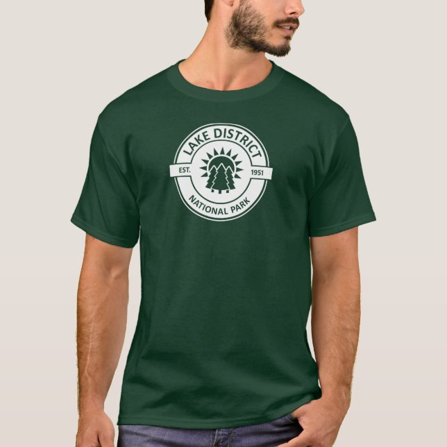 Nationalparken sjö t shirt (Framsida)