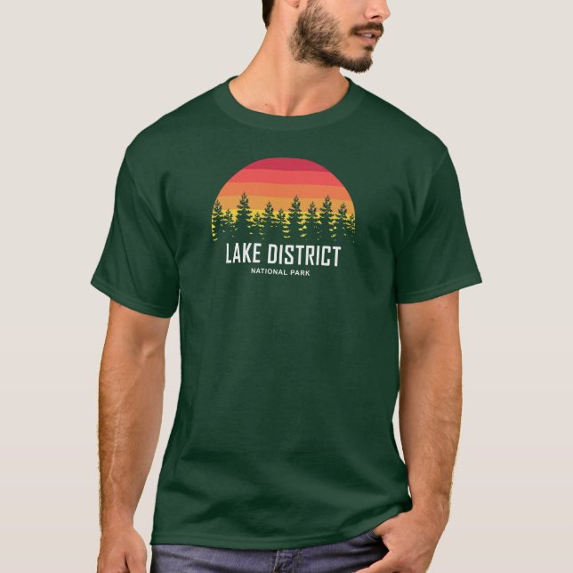 Nationalparken sjö t shirt (Framsida)