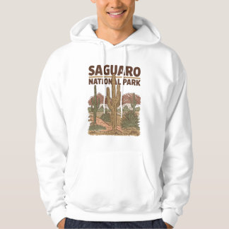 Nationalparken Sonoran Desert Saguaro Hoodie