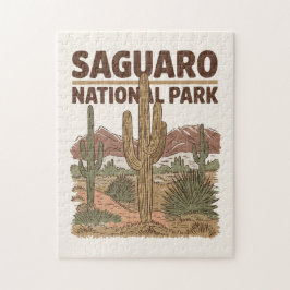 Nationalparken Sonoran Desert Saguaro Pussel