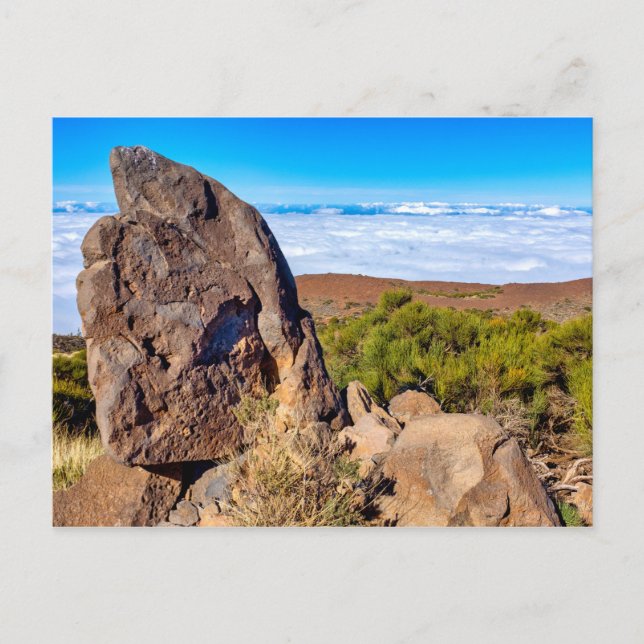 Nationalparken Teide Vykort (Framsida)