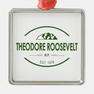 Nationalparken Theodore Roosevelt Julgransprydnad Metall