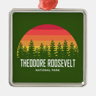 Nationalparken Theodore Roosevelt Julgransprydnad Metall