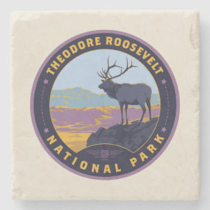 Nationalparken Theodore Roosevelt Stenunderlägg