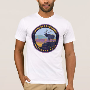 Nationalparken Theodore Roosevelt T Shirt