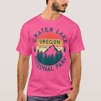 Nationalparken vid Crater Sjö, där havets natur ök T Shirt