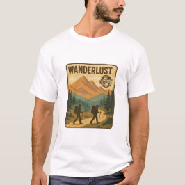 Nationalparken Wanderlust Hiking Yellowstone T Shirt