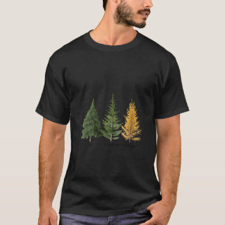 Nationalparken Womens Träd Fir Dogwood Tamarack Re T Shirt