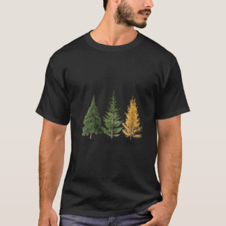 Nationalparken Womens Träd Fir Dogwood Tamarack Re T Shirt
