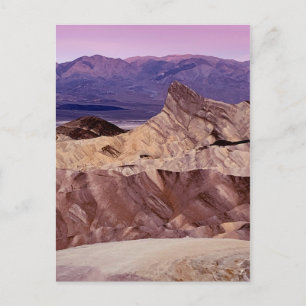 Nationalparken Zabriskie Point Dödsdalen Vykort