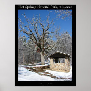 Nationalparken zHot Vår, Ice Snö Hut Poster