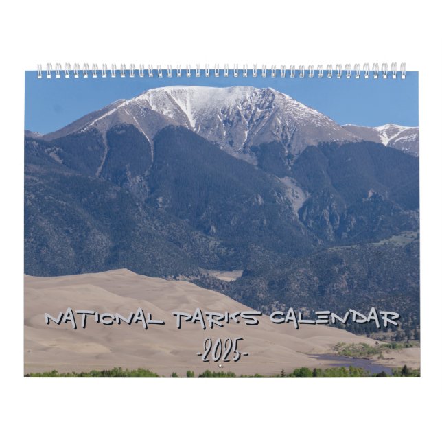 nationalparkens kalender 2025 (Omslag)