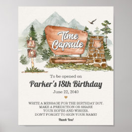 nationalparkens tidskapsel party poster