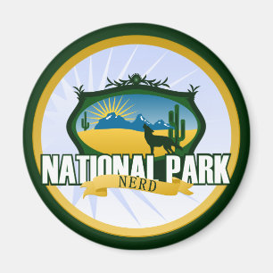 NationalparkNerd - öken Magnet