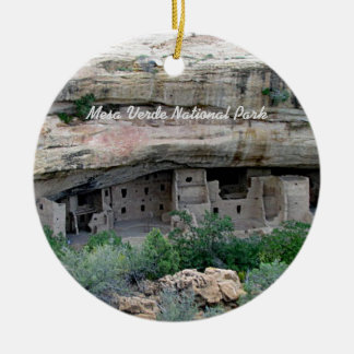 Nationalparkprydnad för Mesa Verde Julgransprydnad Keramik