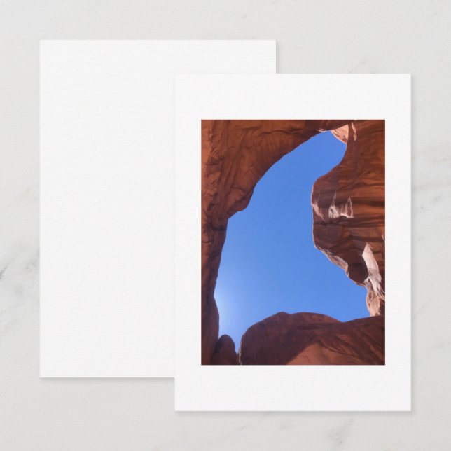 Nationalparksarkiv - hälsningskort tack kort (Fram/baksida)