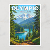 nationalparksresor i Washington Olympiska national
