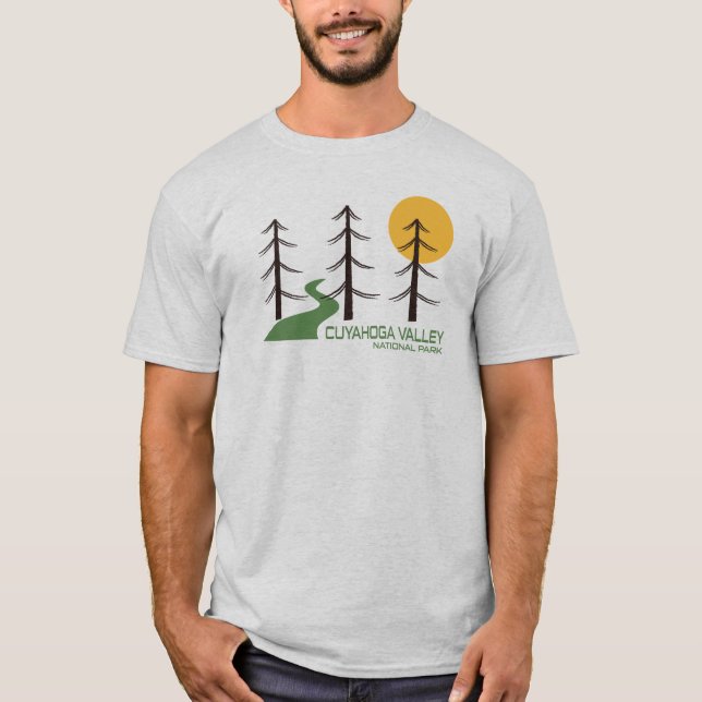 Nationalparksspårningen Cuyahoga Valley T Shirt (Framsida)