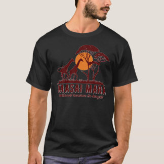 Nationalreservatet Maasai Mara i Kenya T Shirt