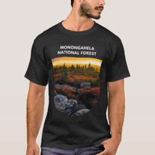 Nationalskogen i Monongahela Dolly Sods Wildern T Shirt
