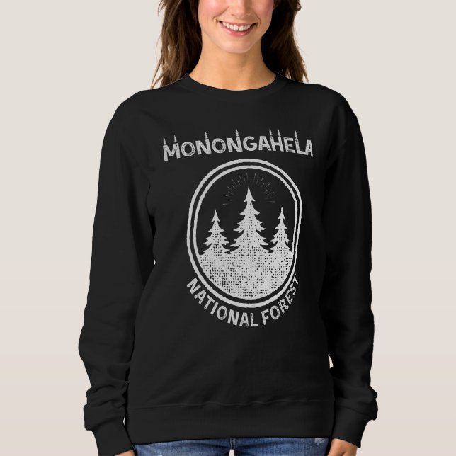 Nationalskogen i Monongahela T Shirt (Framsida)
