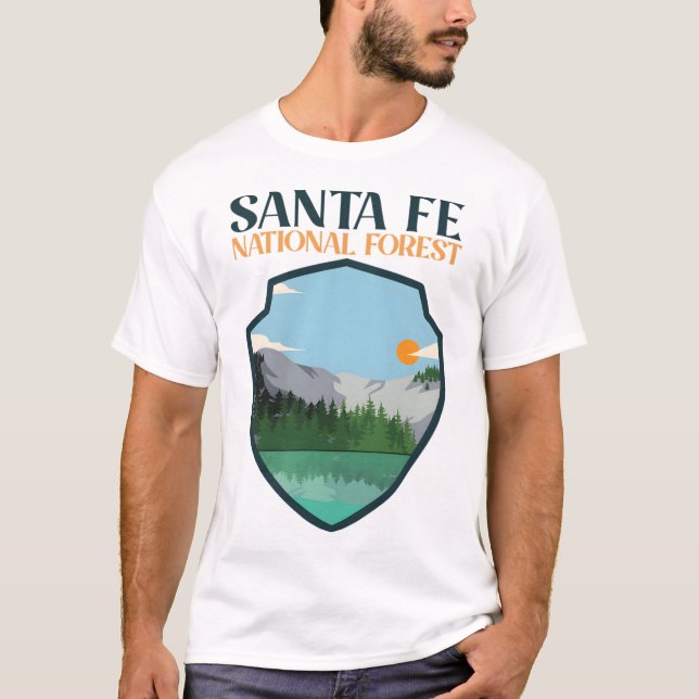 Nationalskogen i Santa Fe T Shirt (Framsida)