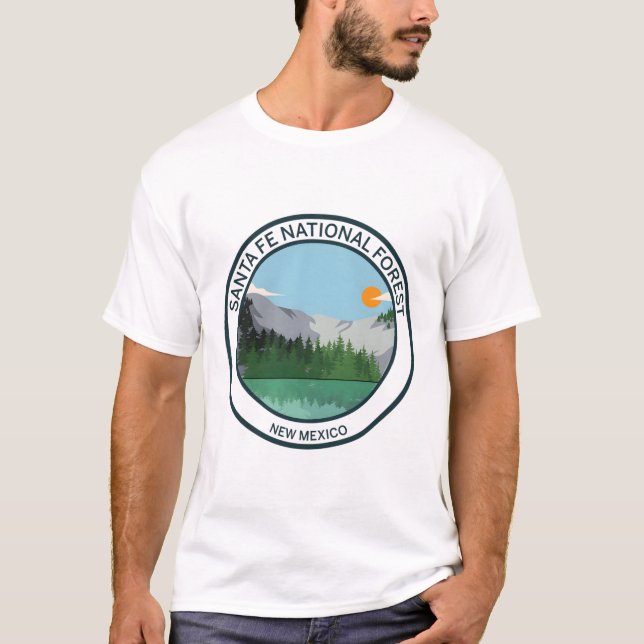 Nationalskogen i Santa Fe T Shirt (Framsida)