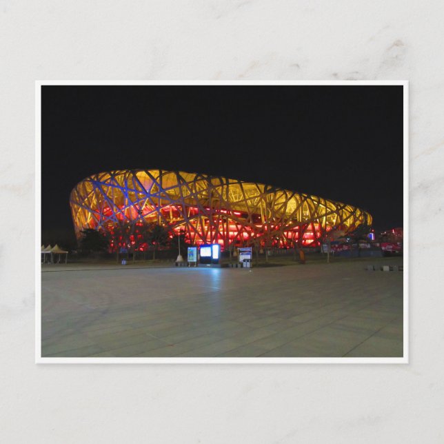 nationalstadion i Peking Vykort (Framsida)