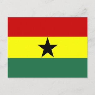 Nationalsymbolen Ghana land Vykort