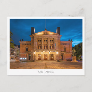Nationaltheatret Oslo Vykort
