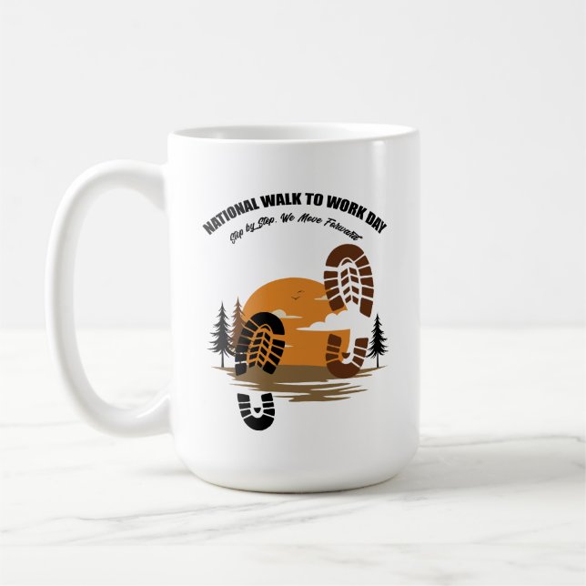 Nationell arbetsdag kaffemugg (Vänster)