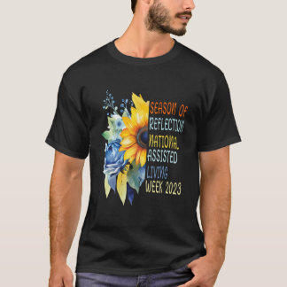 Nationell assisterad levnadsvecka under reflektion t shirt