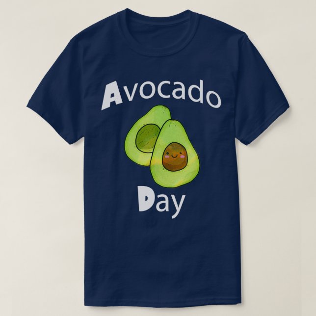 Nationell avocado-dag 3 t shirt (Design framsida)