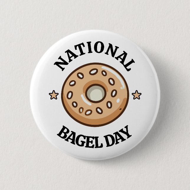 Nationell Bageldag Knapp (Framsida)