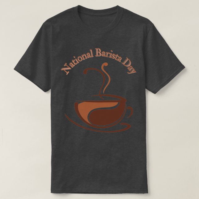 Nationell Baristdag 15 T Shirt (Design framsida)