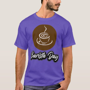 Nationell baristdag 2022 baristdagen kaffe älskare t shirt