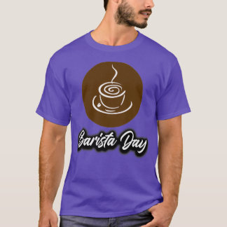 Nationell baristdag 2022 baristdagen kaffe älskare t shirt