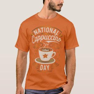 Nationell cappuccinodesignpresent t shirt
