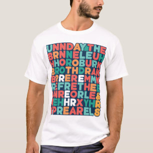 Nationell dag utan hyme eller orsak t shirt