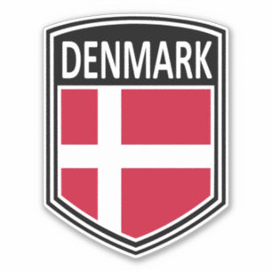 Nationell - Danmark Klistermärken
