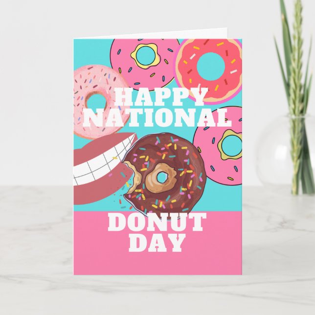 Nationell donationsdag i lycklig i juni kort (Framsida)