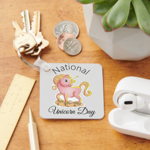 Nationell enhörningsdag nyckelring