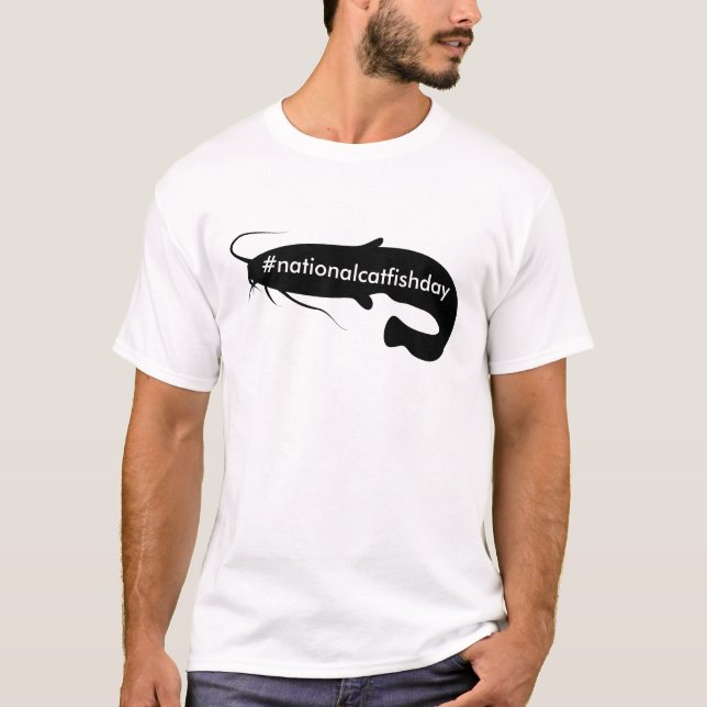 Nationell fångstdag t shirt (Framsida)