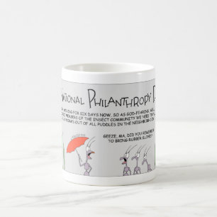 Nationell filantropi-dag i Ant World Kaffemugg